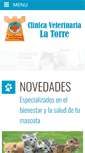 Mobile Screenshot of clinicaveterinarialatorre.com